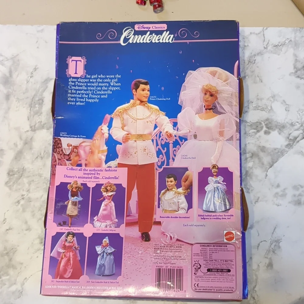 Cinderella Disney Mattel doll